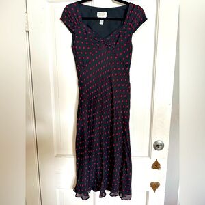 Talbots pure silk dress. Size 6 petite.